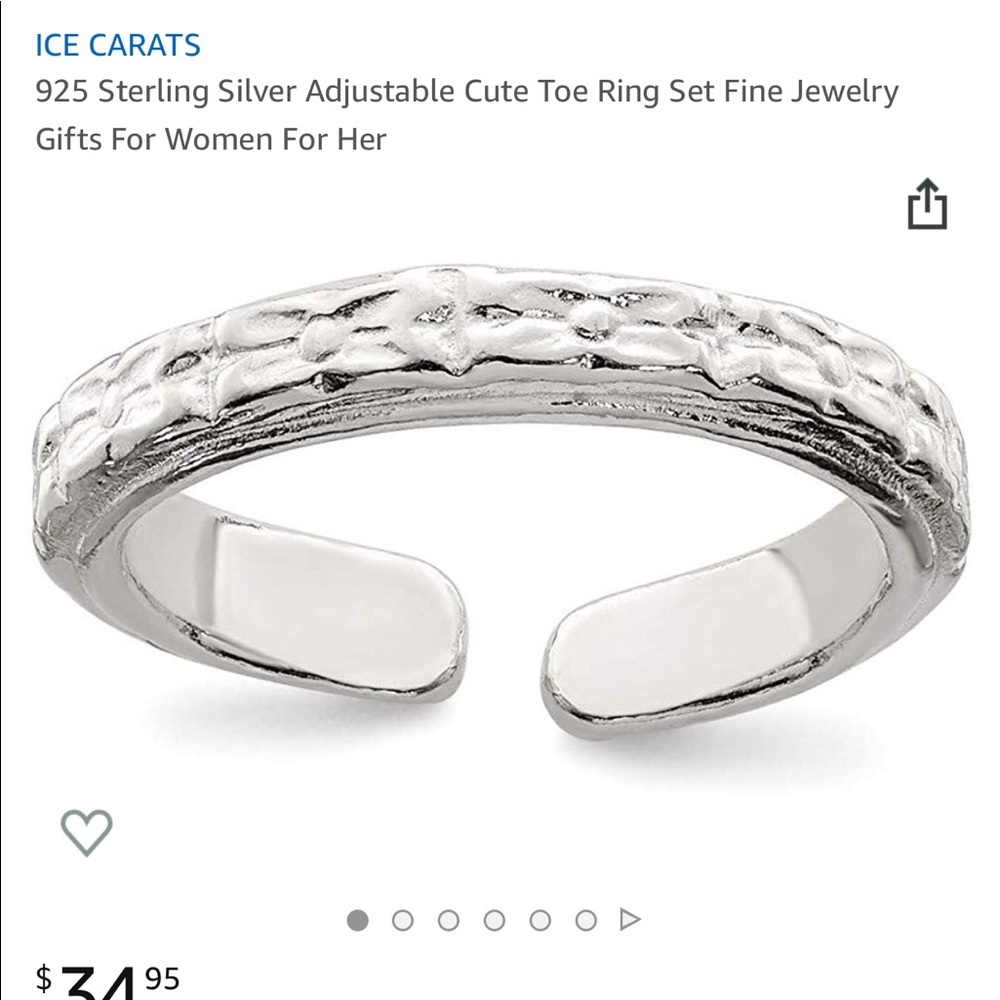 Adjustable toe ring - Picture 2 of 5